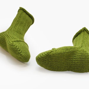 Woolen Babysocks vincente Green