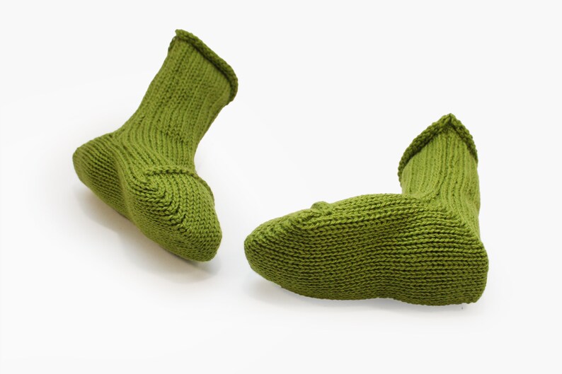 Woolen Babysocks vincente Green