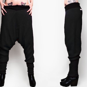 Knitted Saroueltrouser Black