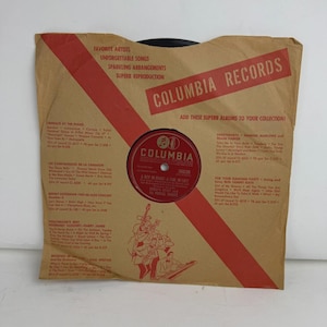 Columbia 78 Rpm - Etsy