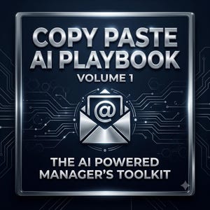 Manual de instrucciones de IA para RR. HH. para gerentes / Instrucciones de ChatGPT para conflictos de equipo, conversaciones difíciles, programación y asistencia / Descarga digital
