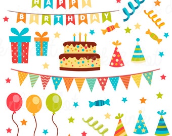 birthday clip art etsy