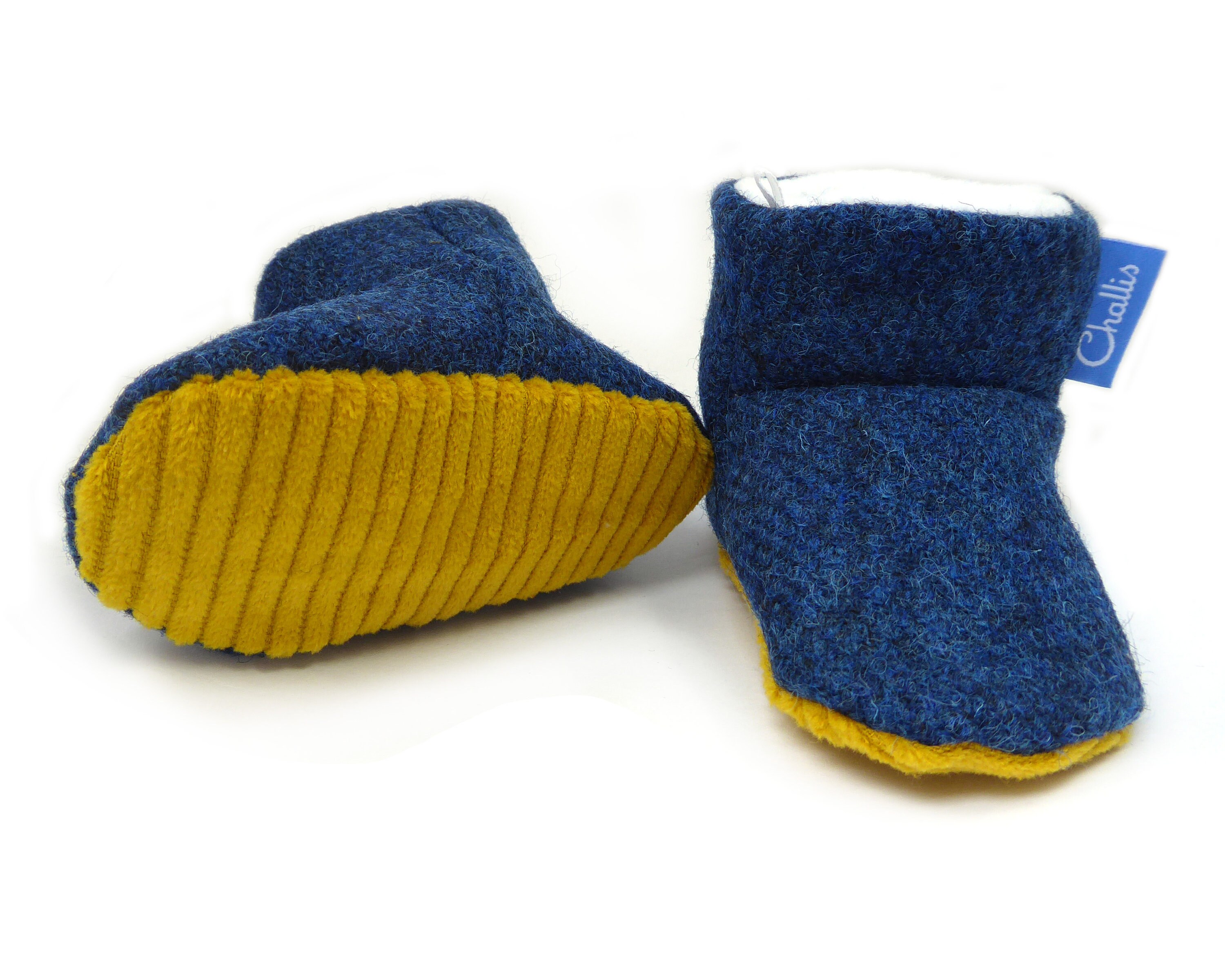 fleece lined baby booties