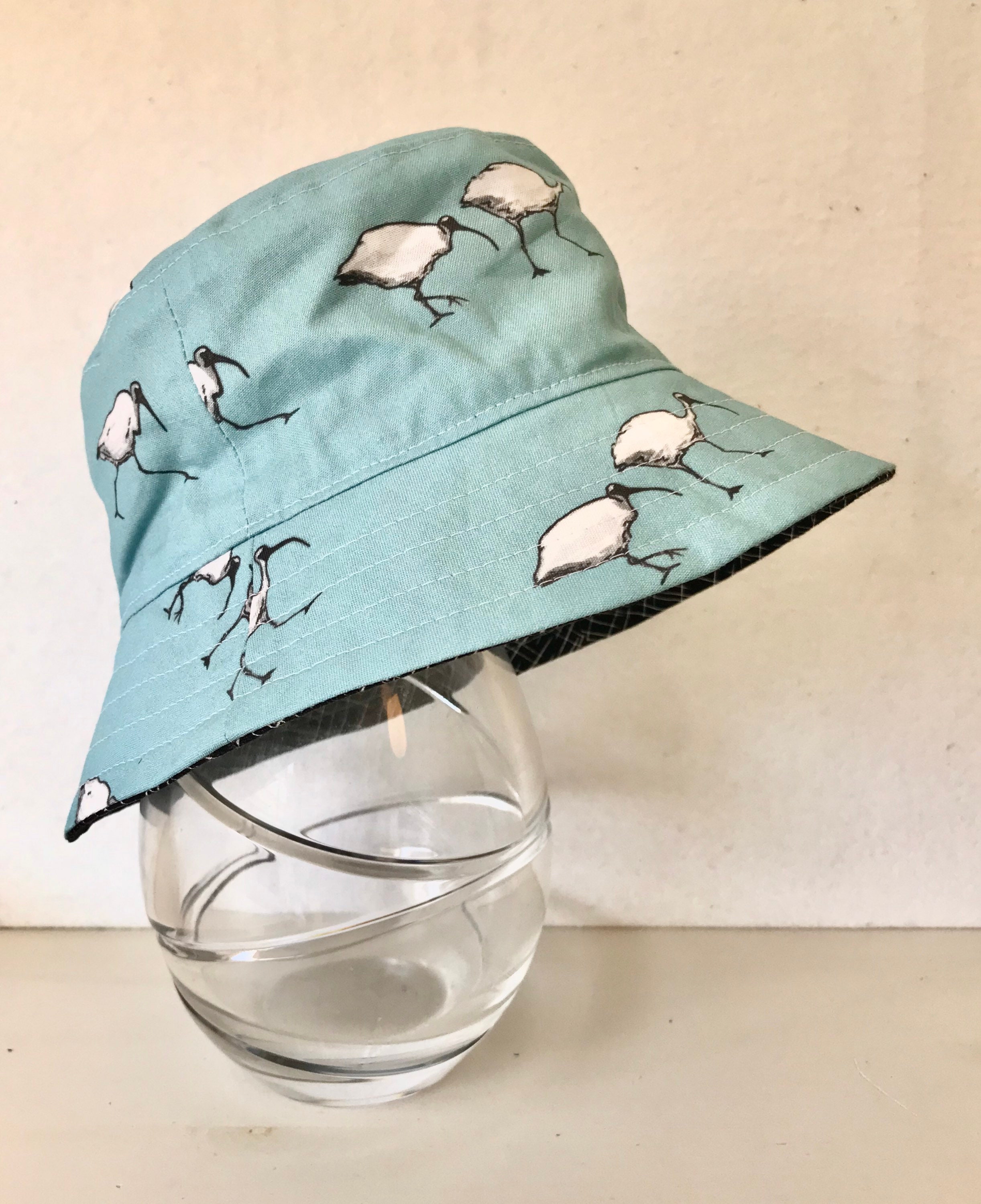 Boys Hat in Bin Chicken Fabric Summer 