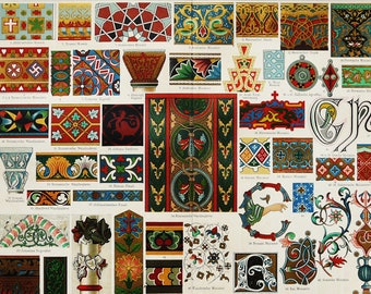 antique roman print etsy