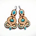 see more listings in the Long soutache earrings section