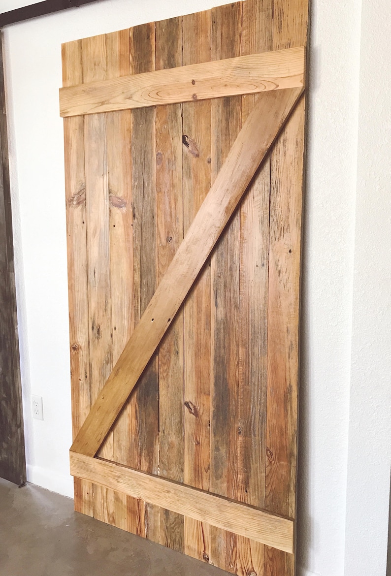 Custom Reclaimed Wood Sliding Barn Door