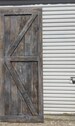 Custom British Brace Barn Door 