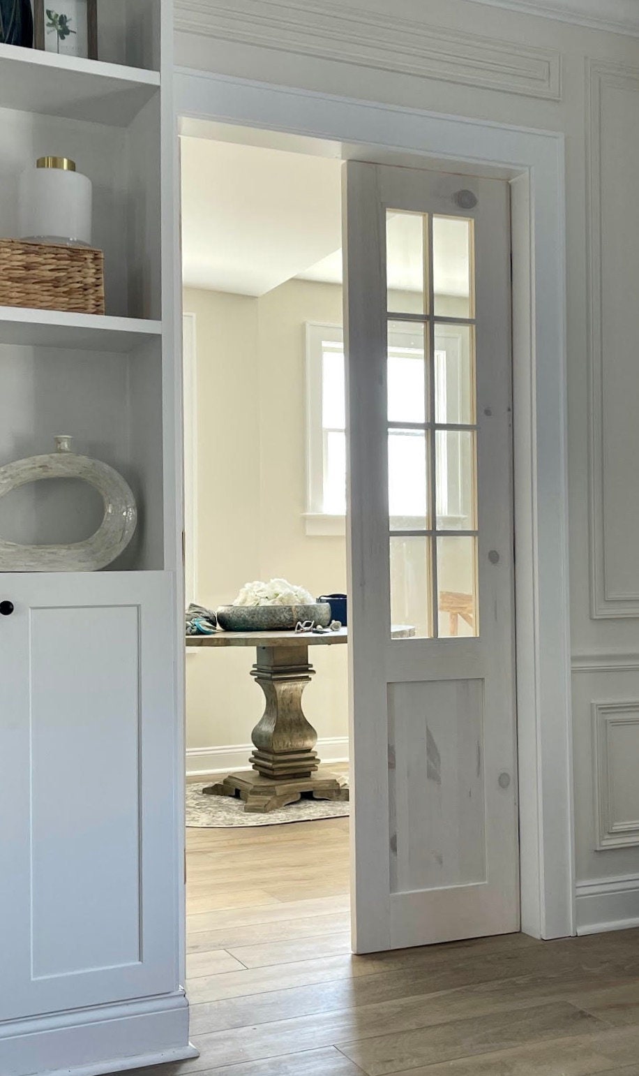 8 Lite Glass French Door, Shaker Style Panel - Etsy, image size:916x1541