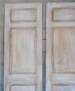 Custom Three Panel Shabby Chic Sliding Barn Door/ Hinged Barn Door 