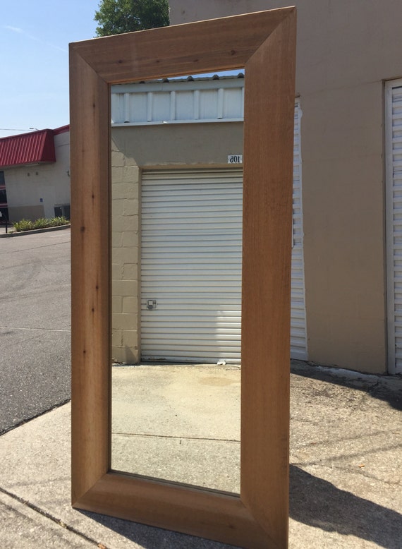 Custom Mirrored Sliding Barn Door Mirrored Frame Barn Door Etsy