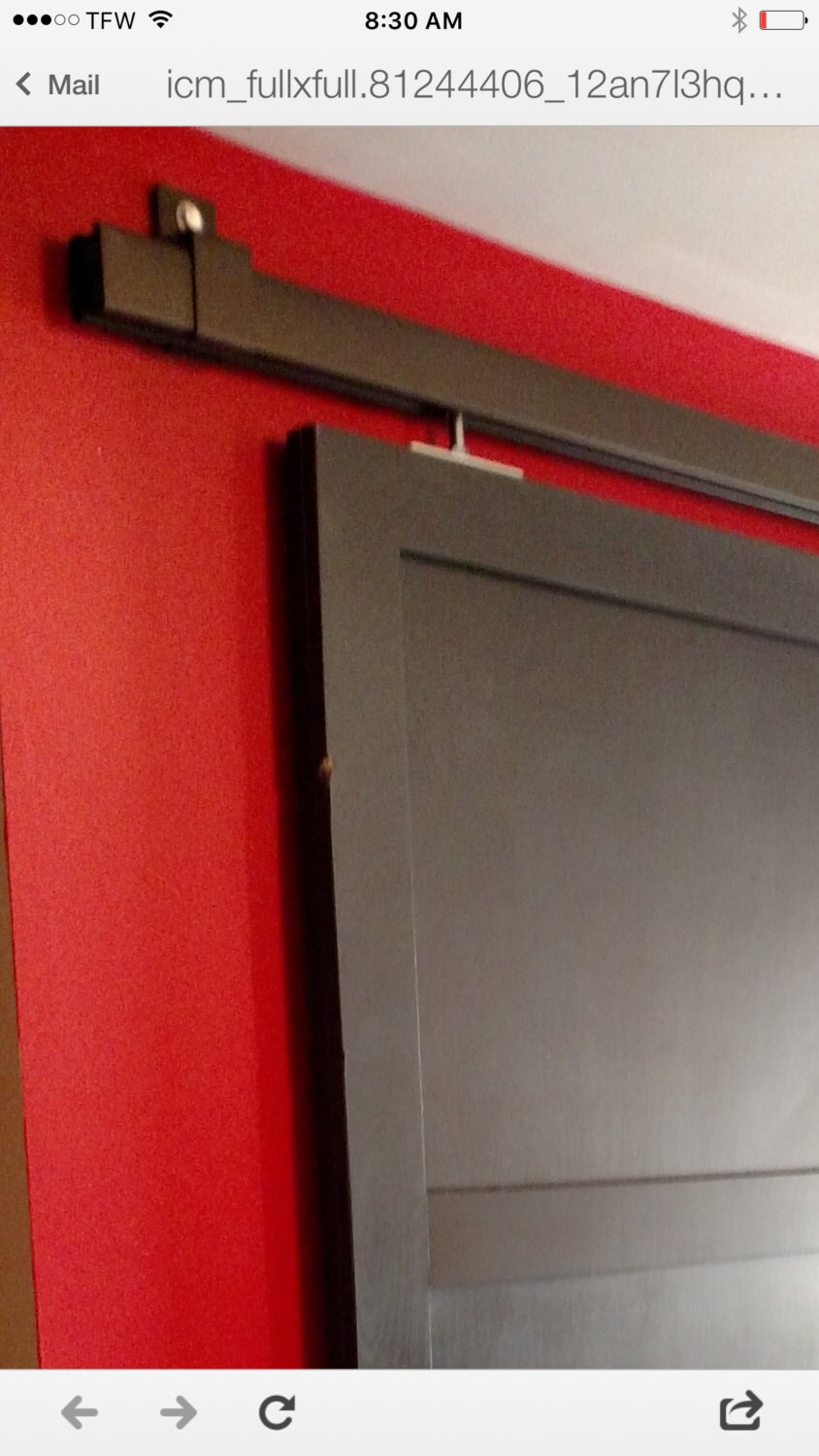 Custom Sliding Barn Door Three Panel Sliding Badn Door Etsy