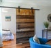 Custom Reclaimed Wood Sliding Barn Door, Reclaimed Wood Door, Horizontal Plank Barn Door 