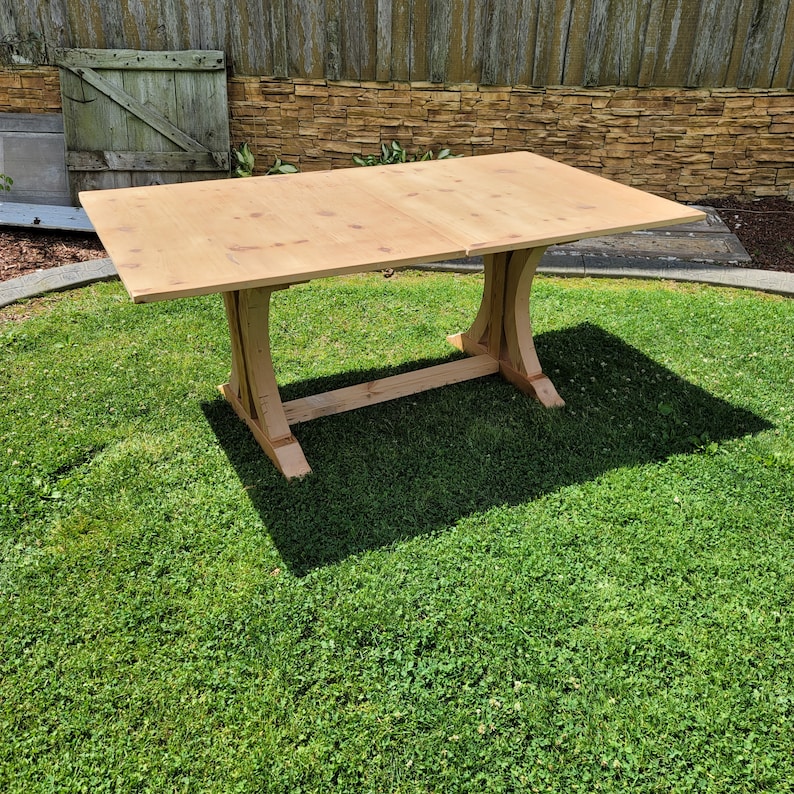 OldBarnStarFurniture Barnwood Extension Farm Table