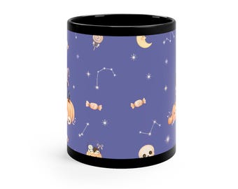 Taza de café negra, 325 ml (11 oz)