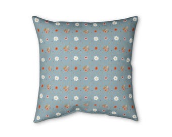 Almohada de lino sintético