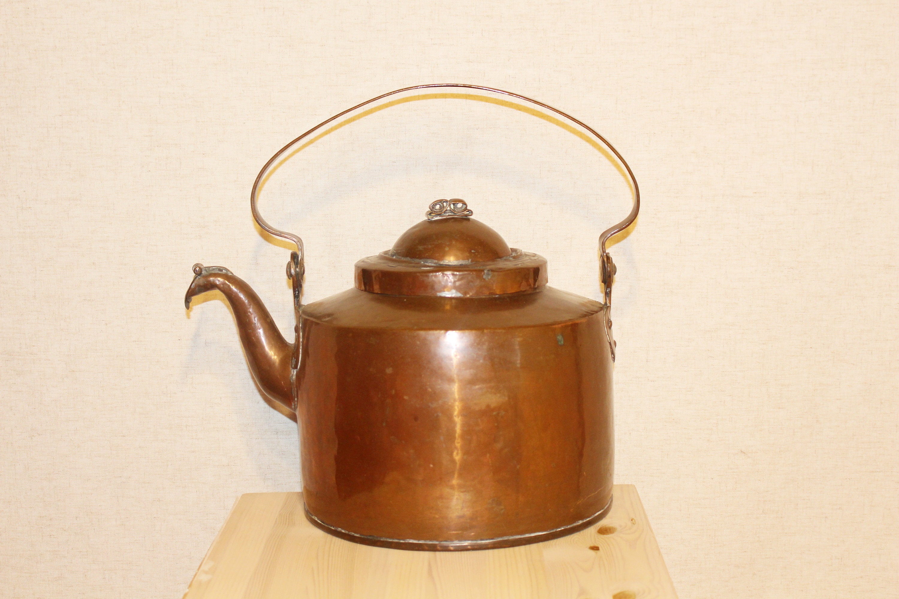 HUGE Antique Copper kettle 10 litres 1.84 US gallons 2.2 UK Etsy