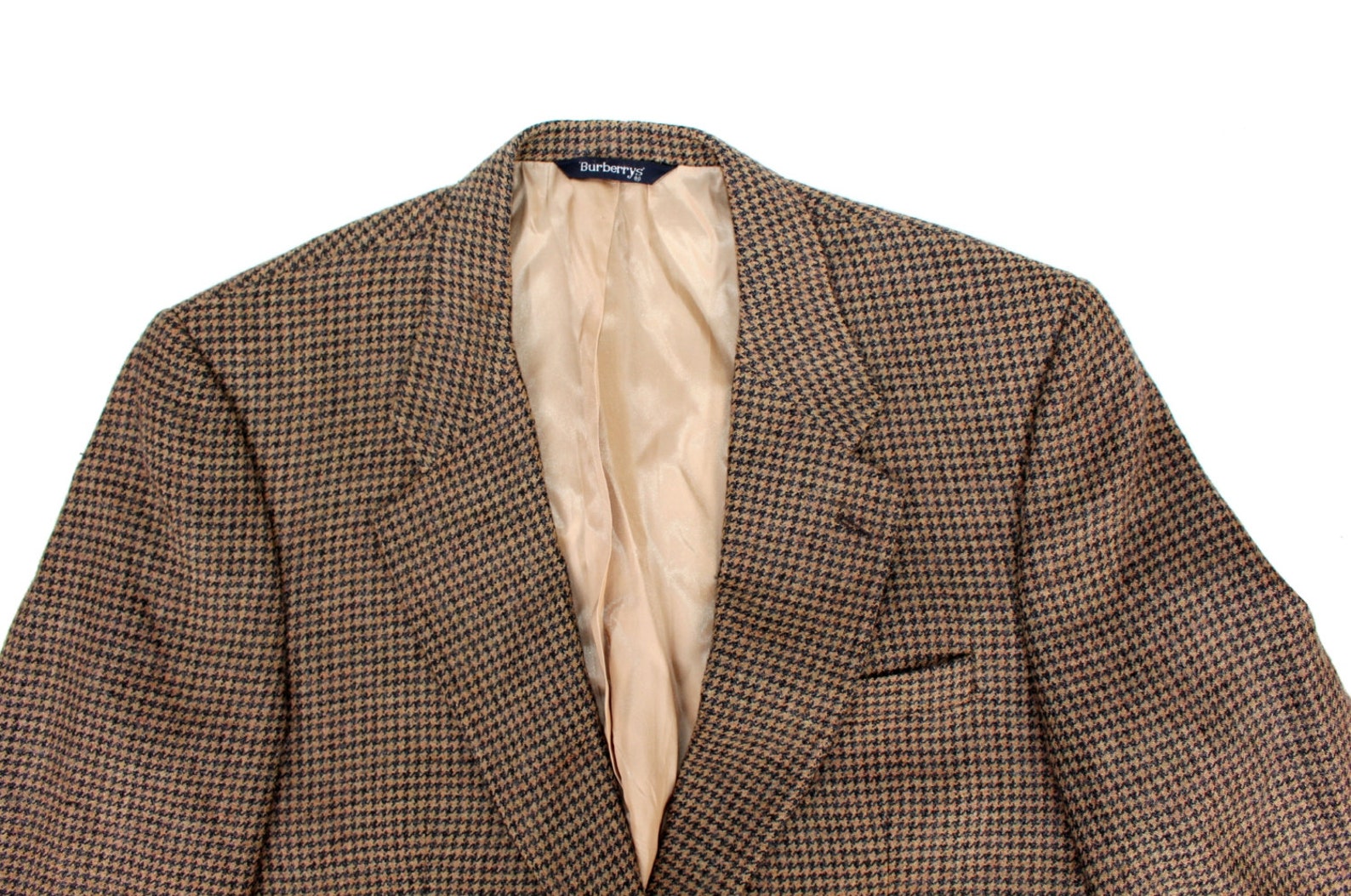 Vintage BURBERRY Wool Jacket Burberrys Wool Blazer PURE WOOL Etsy