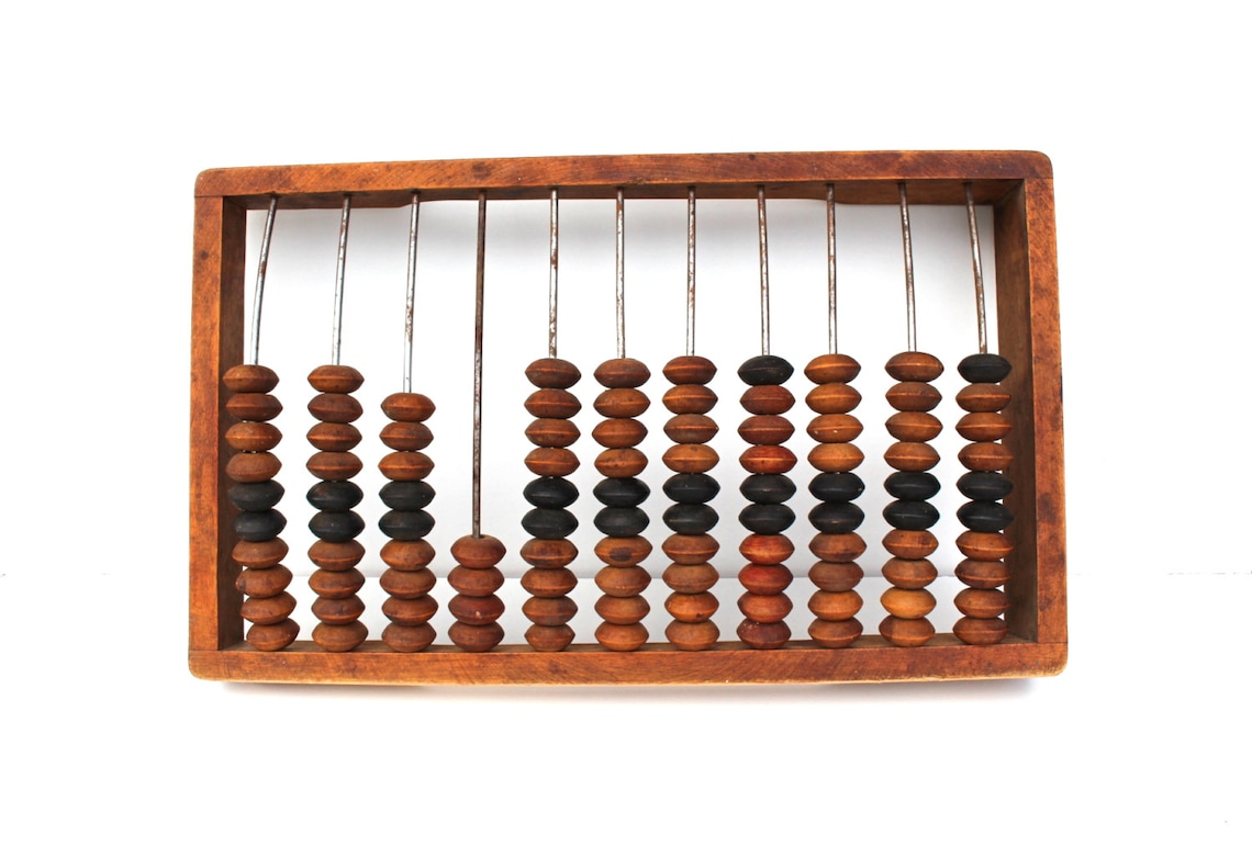 Abacus große Abakus antike Abakus Vintage Abakus Primitive Etsy