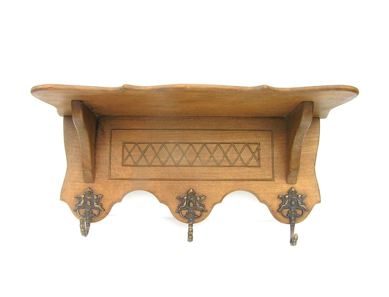 Antique Coat Rack Oak Coat Rack With Angels Angel Decor Antique