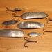 GA1.0228 - Sur-Katch Golden Wobbler & HK Fishing Lure - Vintage Brass Spoons | #4635760355