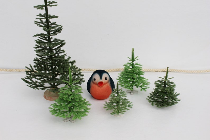 Bullfinch Soviet Vintage Soft Toy Bird Vintage Unused Home Etsy
