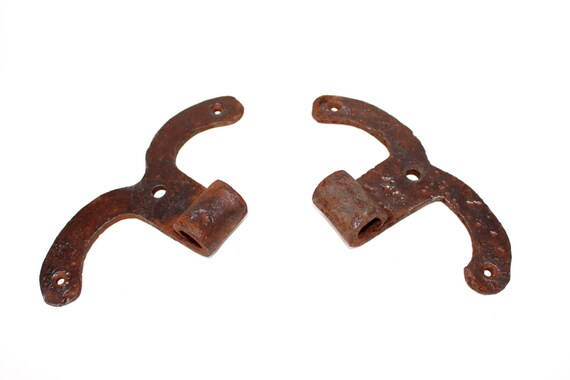 Antique Door Hinges Large Handmade Door Hinges Barn Door Etsy