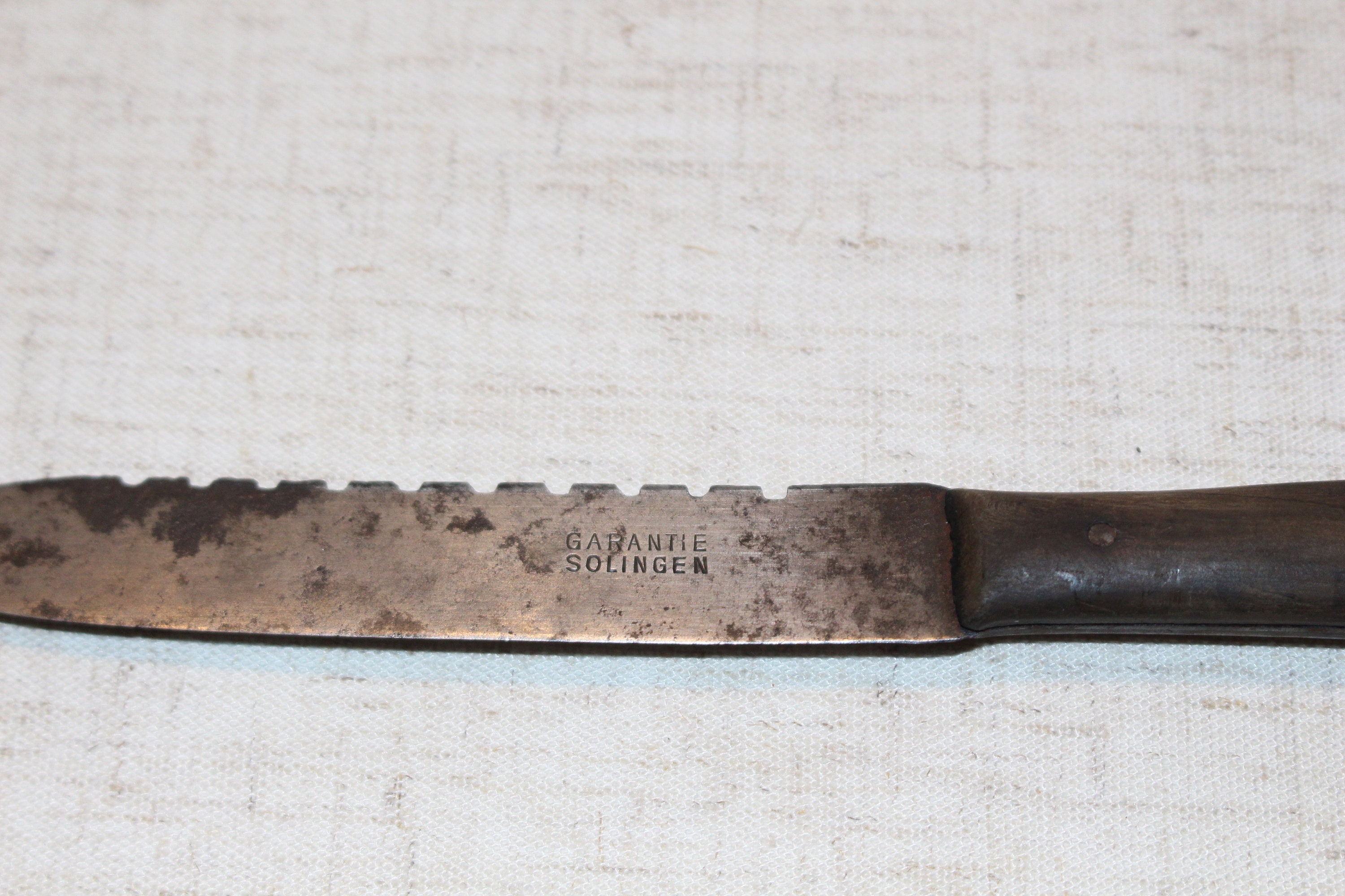 Rare Solingen Knife Garantie Solingen German Fillet Knife Vintage