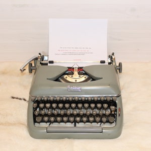 Typewriter Erika great WORKING CONDITION Vintage Erika Working typewriter German typewriter Antique typewriter