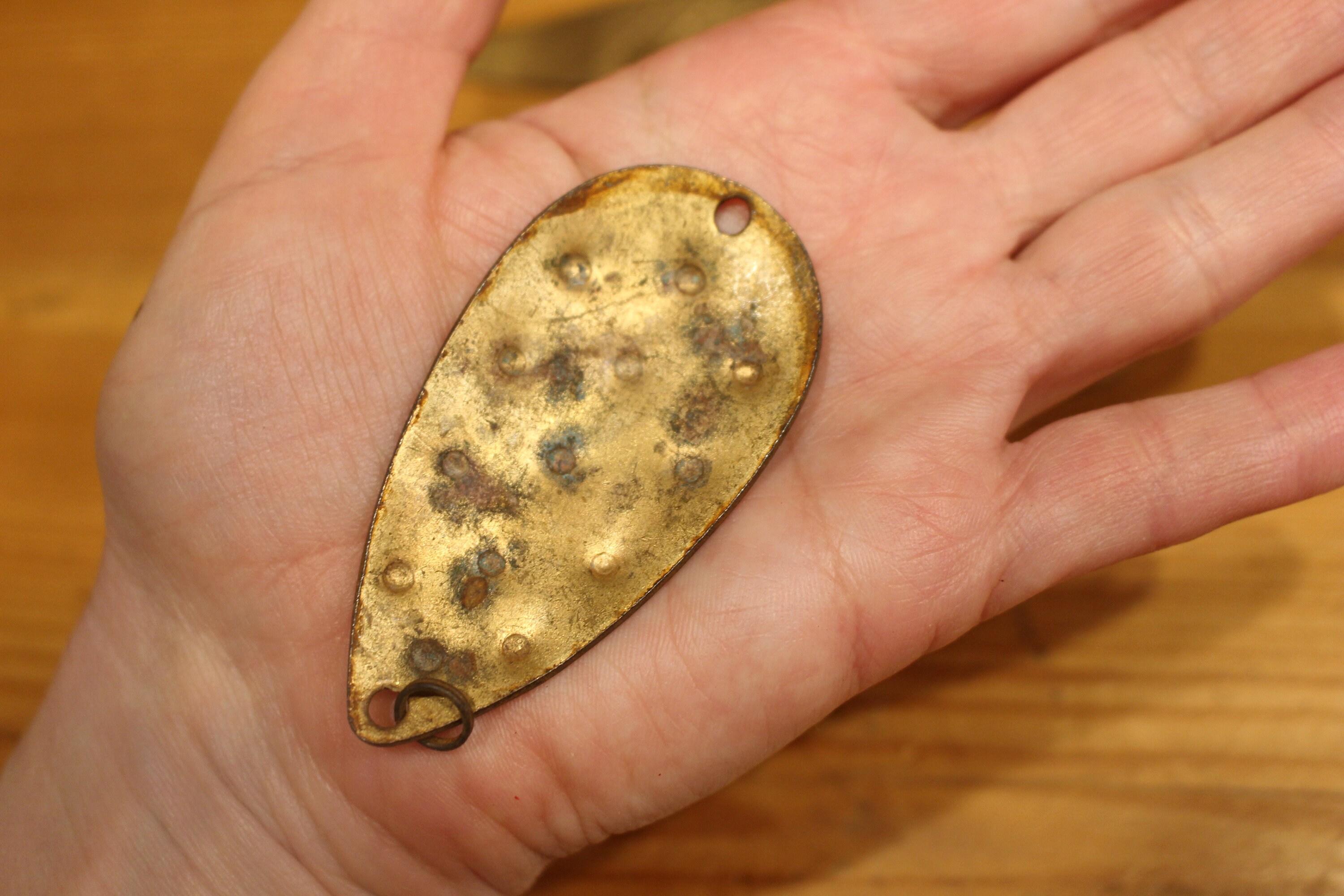 Vintage Brass Lures HANDMADE Lures Vintage Handmade Fishing Etsy