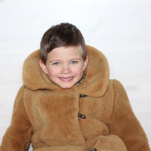 Children's clearance shearling coats