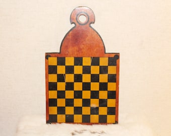 Decorational chess board Checkers board Gift for chess lover Chess kitchen decor chopping board Travel chess board