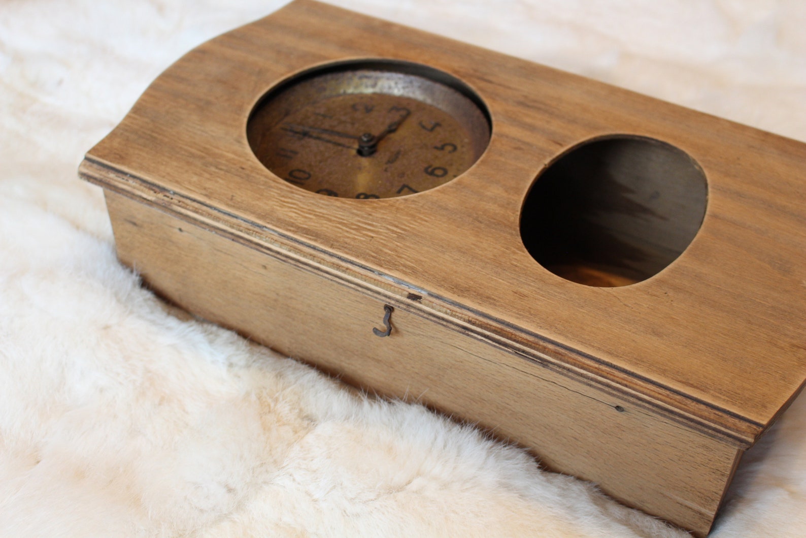 Antique Case Clock Wood Case Clock Majak Clock With Clock Case Etsy