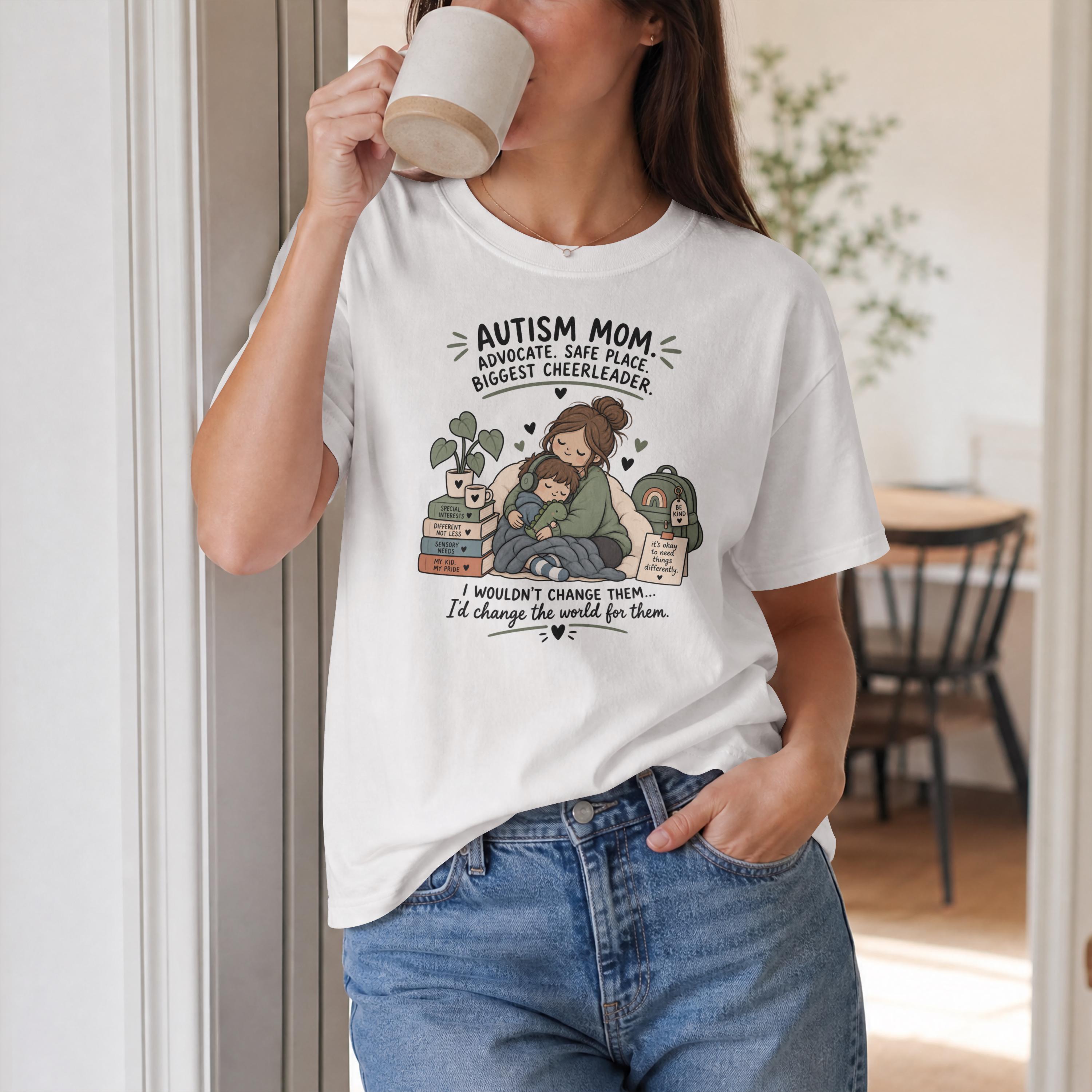 Autism Mom Advocate Tee