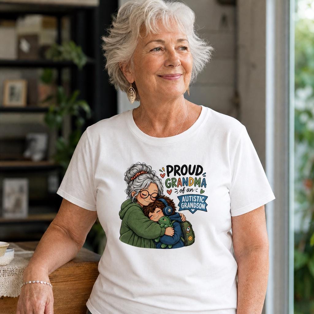 Proud Grandma of an Autistic Grandson Shirt