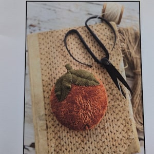 Velvet Tangerine Needle Book - Stacy Nash Designs - 40 Count - Weeks Dye Works
