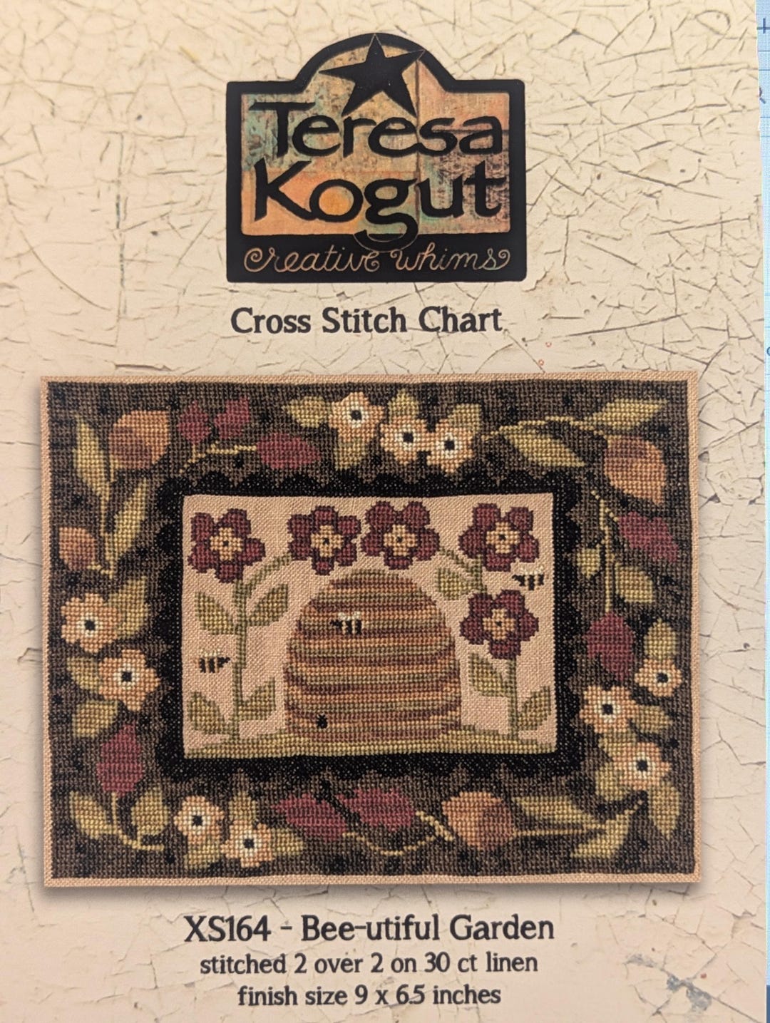Bee Utiful Garden Cross Stitch Pattern Teresa Kogut Creative Whims