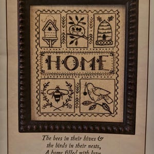 Home Embroidery Pattern by Kathy Schmitz - KS-1902 - Paper Pattern