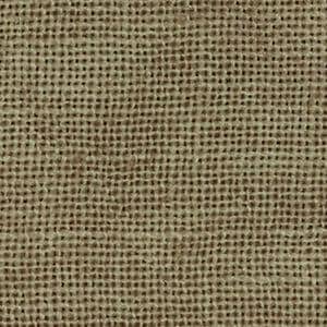 May include: A close-up of a natural brown burlap fabric with a woven texture.
