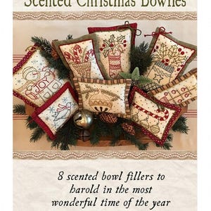 Scented Christmas Bowl Fillers Pattern by Kathy Schmitz - KS-1816