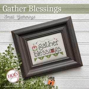 Gather Together - Cross Stitch Pattern by Hands on Design - hd-316