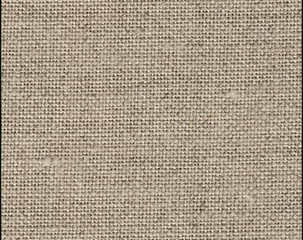 Zweigart Raw Linen 32 - 36 - 40 Count  Fat Eighths - Fat Quarters