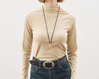 High-Neck Bodysuit