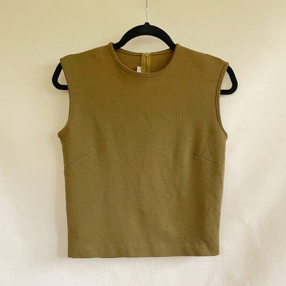 Army Green Knit Skirt Set - image 3