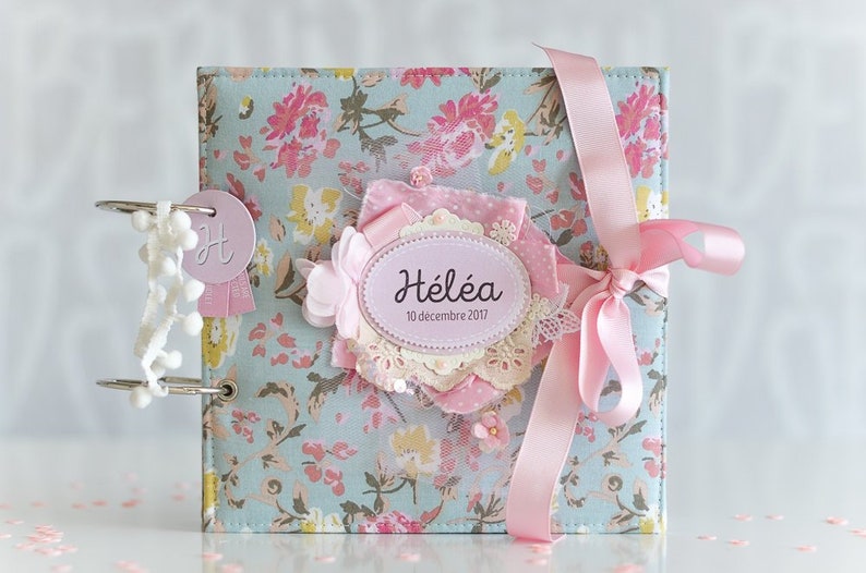 Baby Scrapbook Album Baby Girl Scrapbook Photo Album New Etsy