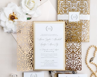 Luxury on sale wedding invitations