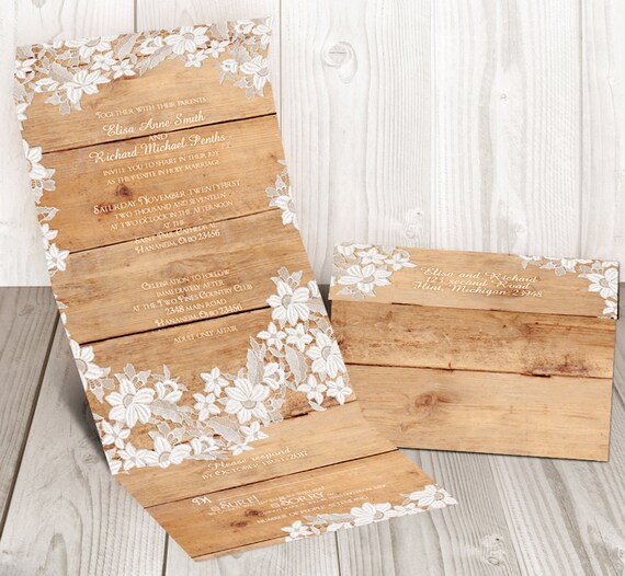 Inexpensive Seal And Send Wedding Invitations