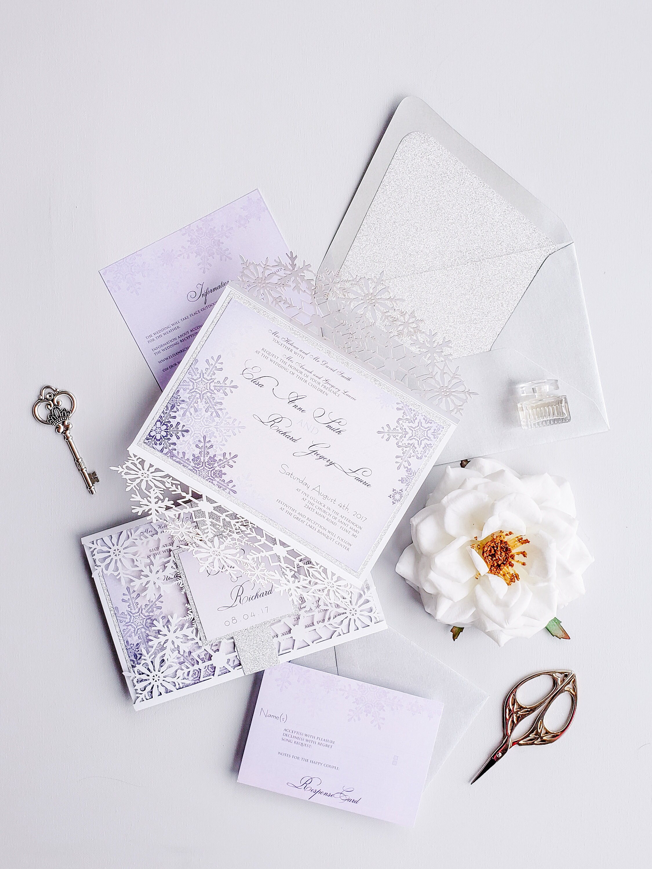 Sample wedding invitation