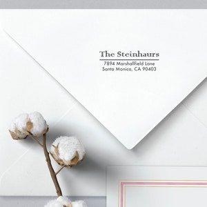 Custom Return Address Stamp, Rubber Stamps, Custom Rubber Stamp, Wedding Stamps - Steinhours