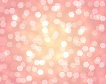 Hexagon Bokeh - Vinyl Photography  Backdrop Photo Prop